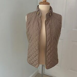 Tyler Boe Quilted Brown Vest